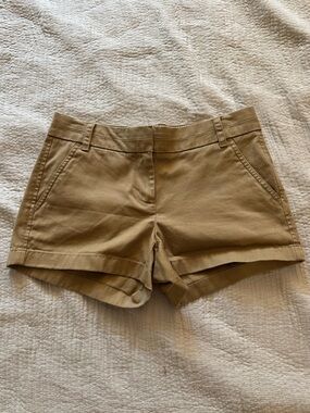 J. Crew 100% Cotton Medium Rise Chino Shorts